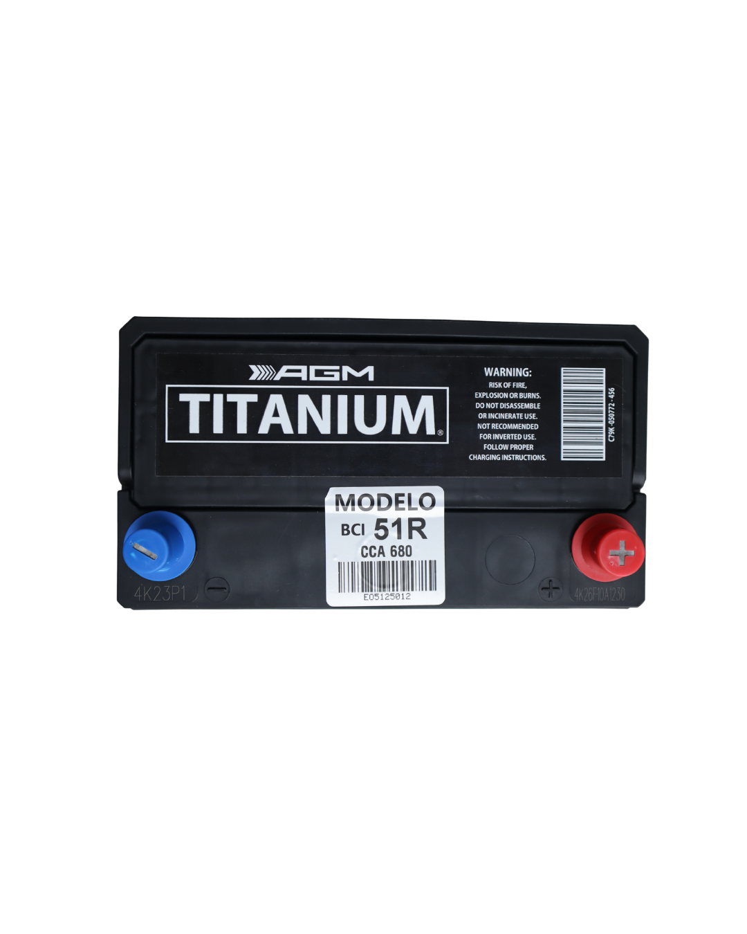 51R AGM TITANIUM 680 CCA