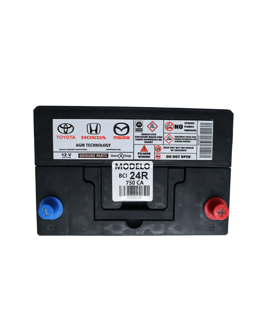 24R CALIDAD DE EQUIPO ORIGINAL  750 CCA