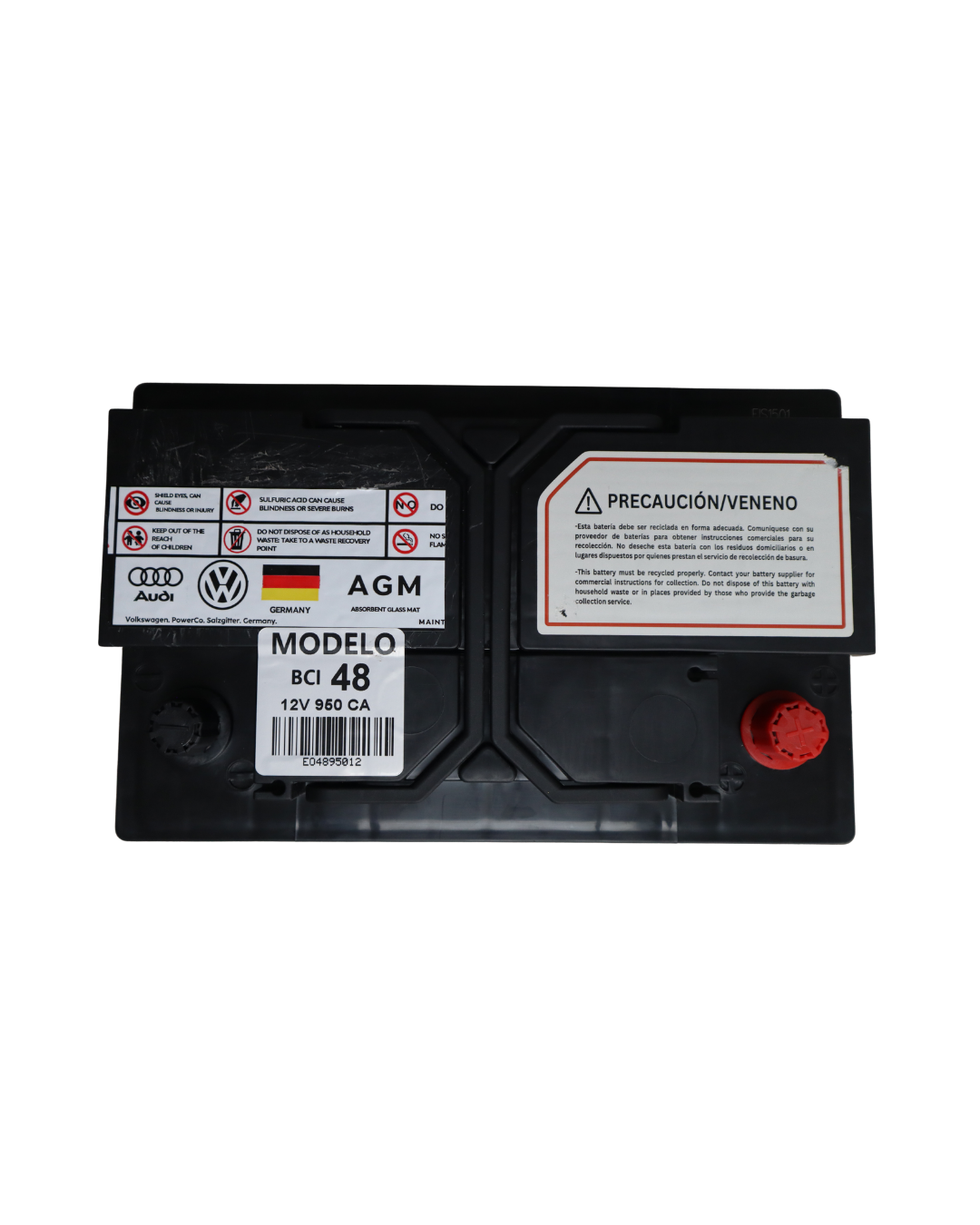 47 BATERIA AGM VOLKSWAGEN AUDI  OEM