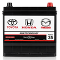 BATERÍA AGM MODELO 35-750 CCA START-STOP COMPATIBLE TOYOTA HONDA Y MAZDA