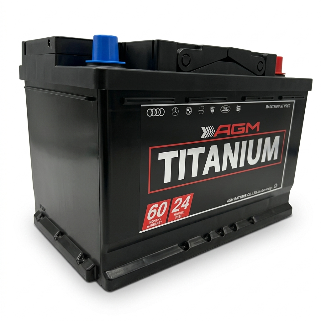 BATERÍA DE GEL AGM TITANIUM 12V 950 AMPERES MODELO 48/91-950 CCA
