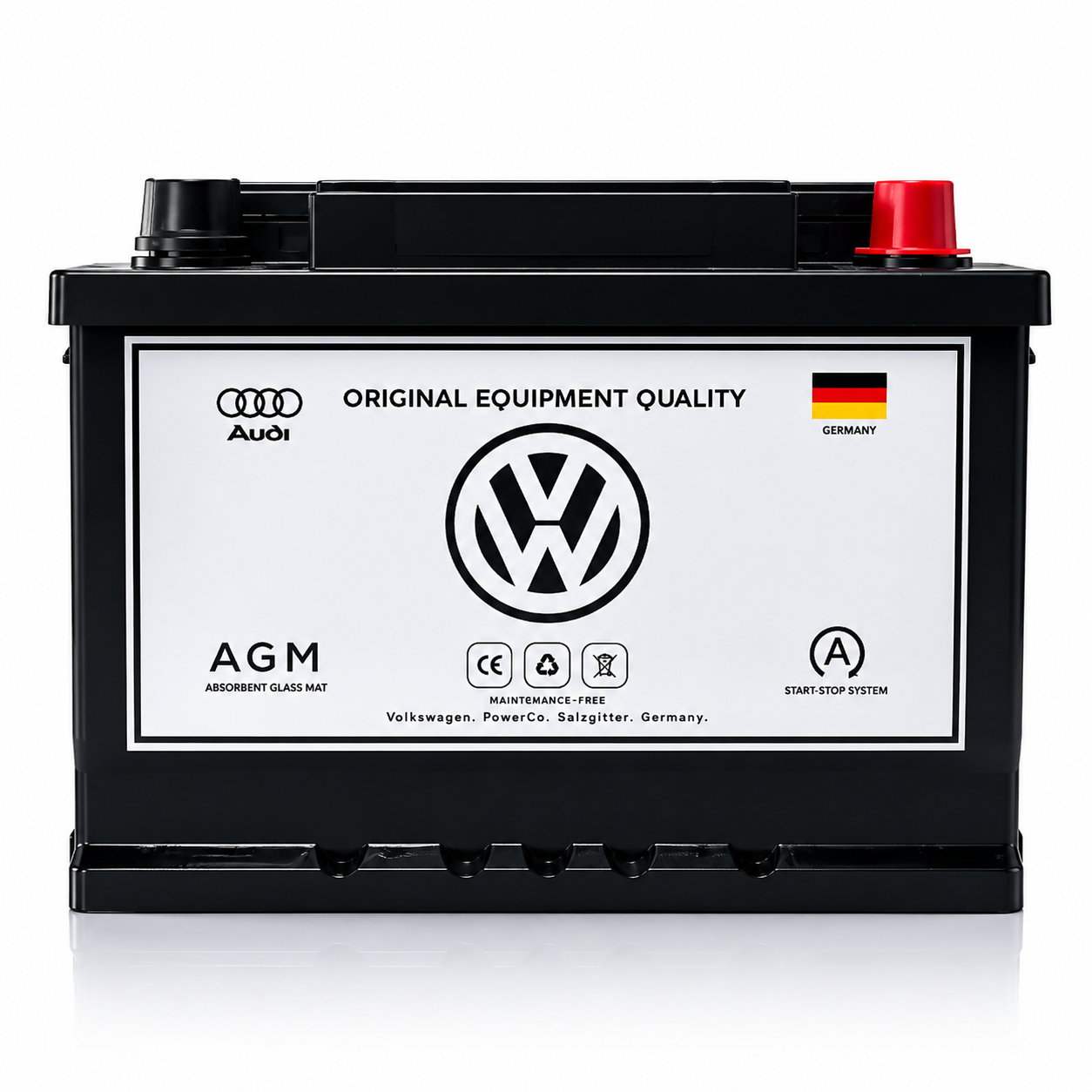 BATERÍA PARA VOLKSWAGEN ORIGINAL MODELO 47-750 CCA